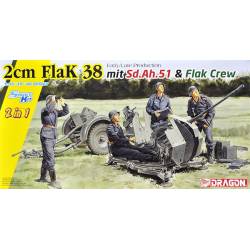 Cañón antiaéreo 2 cm Flak 38.