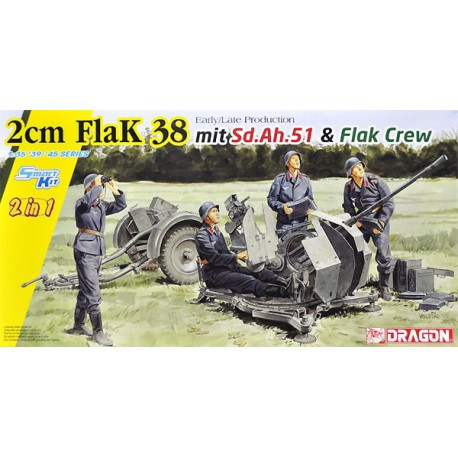 2 cm Flak 38, late production.