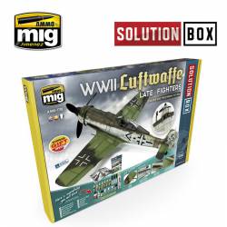 Solution box WWII Lufftaffe late fighters.