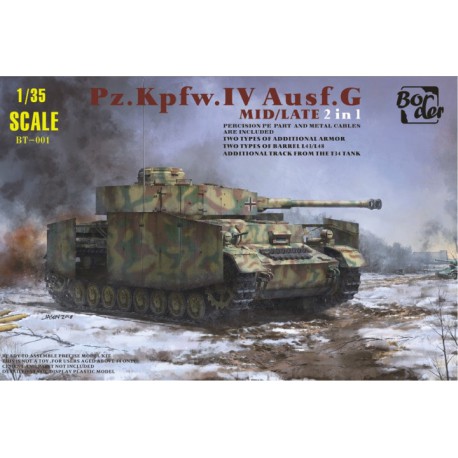 Pz. Kpfw. IV Ausf.G, versión media/final. BORDER MODEL