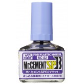 Plastic glue MR Cement.