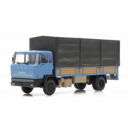 DAF, canvas cover semitrailer.