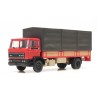 DAF, canvas cover semitrailer.