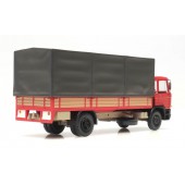 DAF, canvas cover semitrailer.