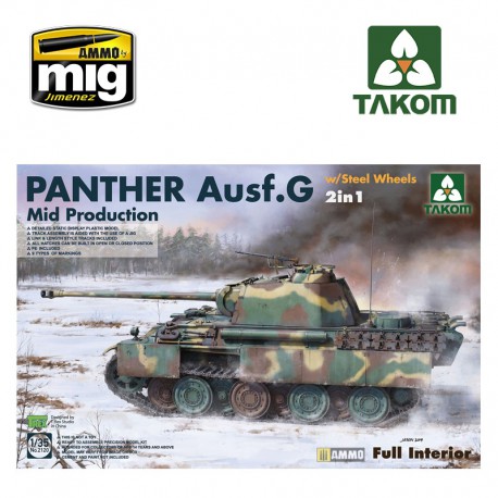 Panther Ausf.G, producción media.