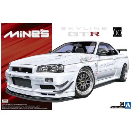 Nissan Mine's BNR34 Skyline GT-R '02.