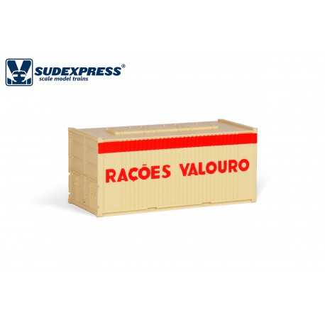 Contenedor de 20' RAÇOES VALOURO.