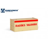 Contenedor de 20' RAÇOES VALOURO.