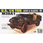 M38A1 1/4t 4x4 truck.