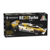 Renault RE20 Turbo. Fórmula 1.