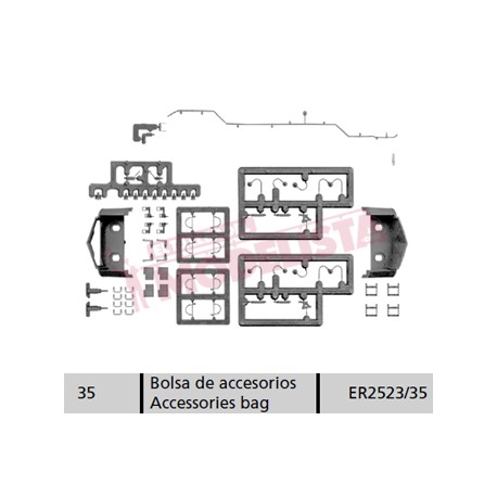 Bolsa de accesorios para 252.