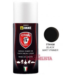 Spray de imprimación negro.