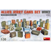 Allies jerry cans set. WWII.