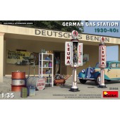 German gas station, 1930-40s.