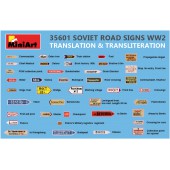 Soviet road signs.