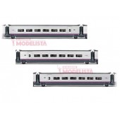 Set de coches para Euromed S-101, RENFE. ELECTROTREN 3525