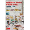 German road signs.