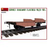 Soviet railway flatbed 16,5-18t.