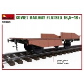 Soviet railway flatbed 16,5-18t.