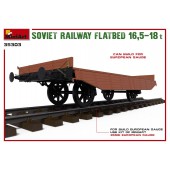 Soviet railway flatbed 16,5-18t.