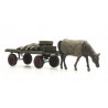 Coal cart with horse.