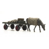 Coal cart with horse.