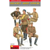 Soviet Jeep crew.