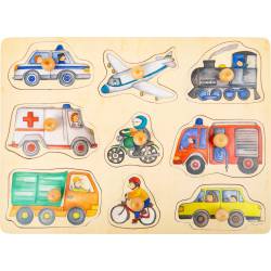 City vehicles puzzle.