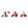 Vespa riders. PREISER 10607