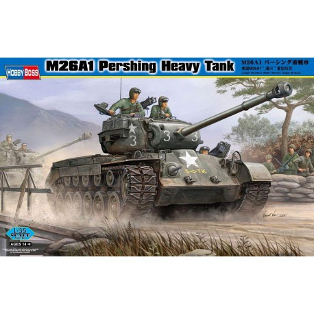 M26 Pershing heavy tank.