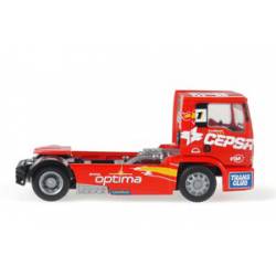 Cabeza tractora MAN del equipo CEPSA. RIETZE 83202