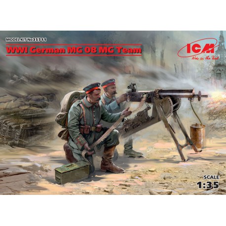 German MG08 MG team.