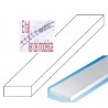 Styrene strips 2,0 x 2,0  mm. EVERGREEN 164