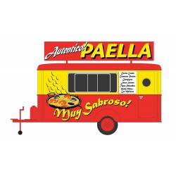 Puesto de venta "Paella".