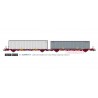 Container carrier wagon Cimar, TRANSFESA.