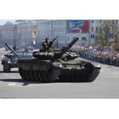 Carro ruso T-72B3 MBT.