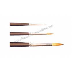 Kolinsky sable brush Nº 4/0.  VALLEJO 18040