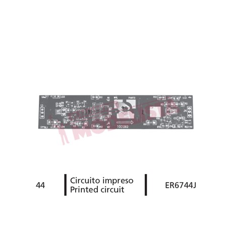 Circuito impreso para RENFE 276.