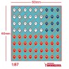 Transport indicators in diamond. ETM 9002