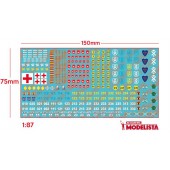 Set de calcas para vehículos militares españoles. ETM 9040