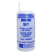 Solution for decals MICROSET. MICROSCALE MI-1