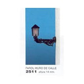 Farol muro de calle. ANESTE 2511