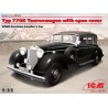 MB 770K Tourenwagen with open cover. WWII German leader's car.