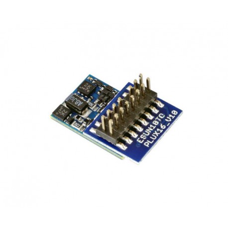 Decoder LokPilot micro V5.0 Plux16. Multiprotocolo.