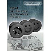 Wheel set for Opel Blitz 1,5ton.