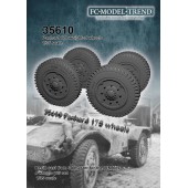 Ruedas con peso Panhard 178.