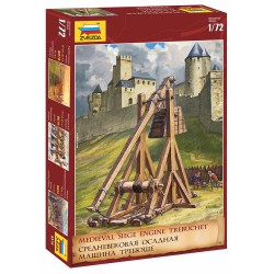 Tebuchet, máquina de asalto medieval.