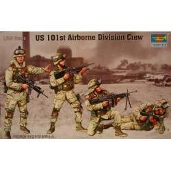 US 101 st Airborne division crew. TRUMPETER 00410