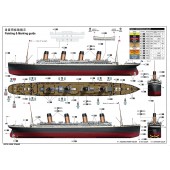 R.M.S. Titanic. Kit con iluminacion interior.