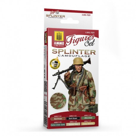 Splinter camouflage set.